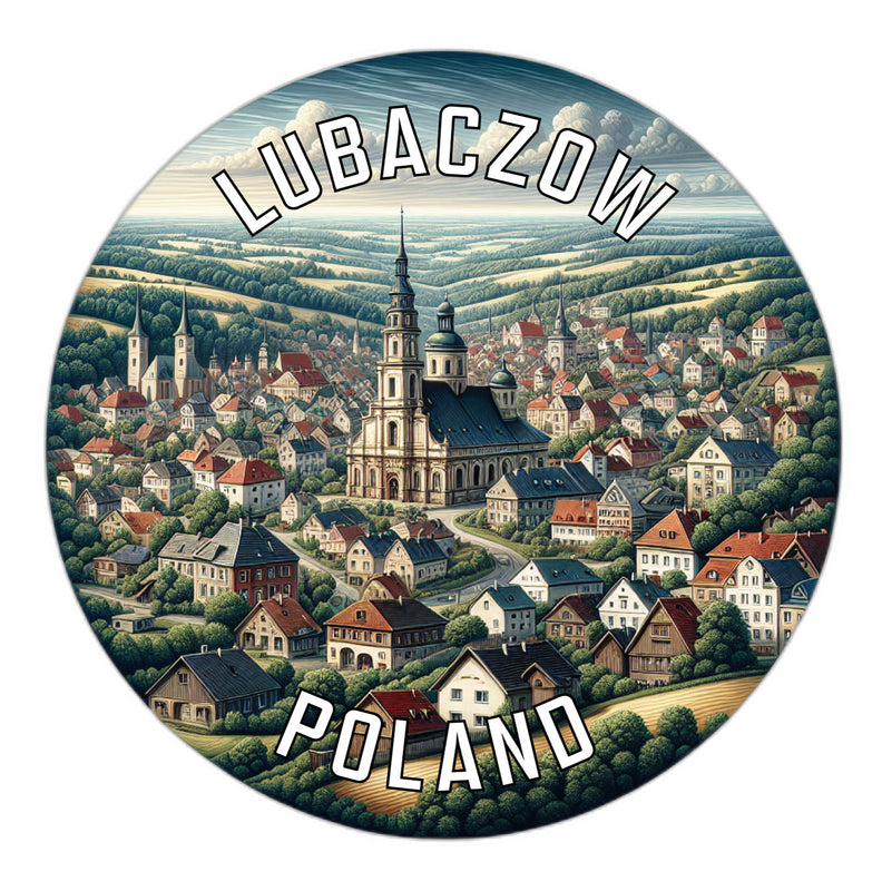Lubaczow Poland Souvenir Vinyl Decal Sticker 2-Inch