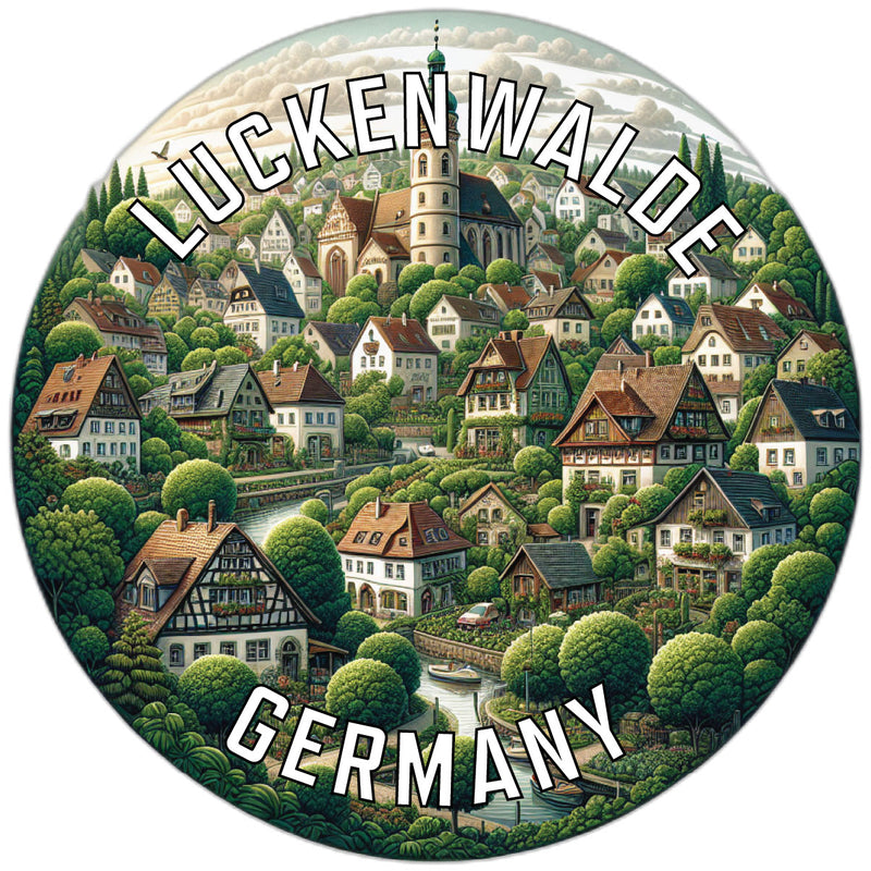 Luckenwalde Germany Souvenir Vinyl Decal Sticker 2-Inch