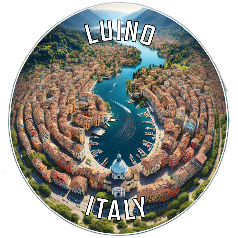 Luino Italy Souvenir Vinyl Decal Sticker 2-Inch