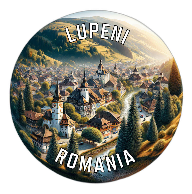 Lupeni Romania Souvenir Vinyl Decal Sticker 2-Inch