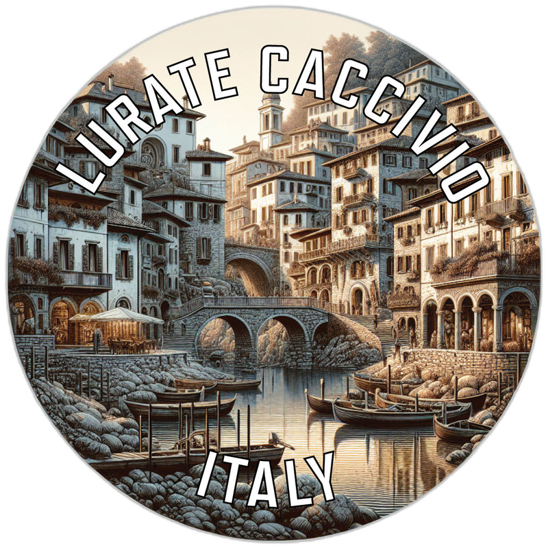 Lurate Caccivio Italy Souvenir Vinyl Decal Sticker 2-Inch