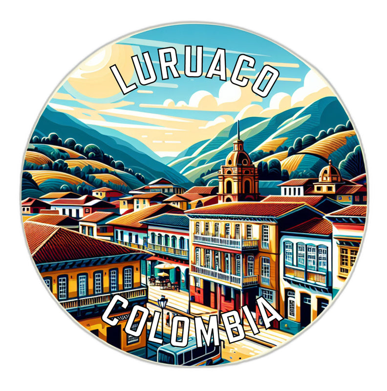 Luruaco Colombia Souvenir Vinyl Decal Sticker 6-Inch