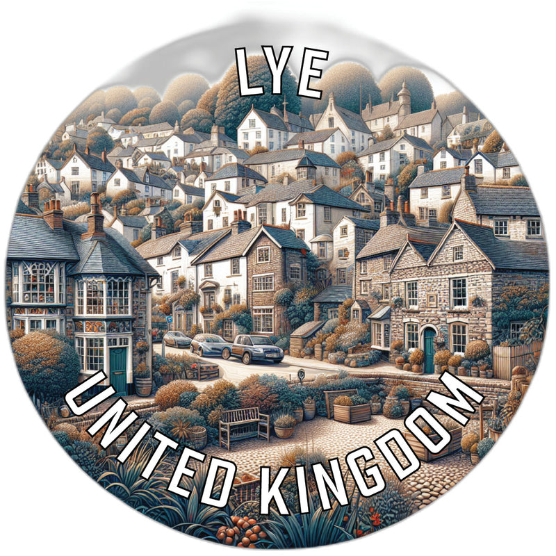 Lye United Kingdom Souvenir Vinyl Decal Sticker 6-Inch