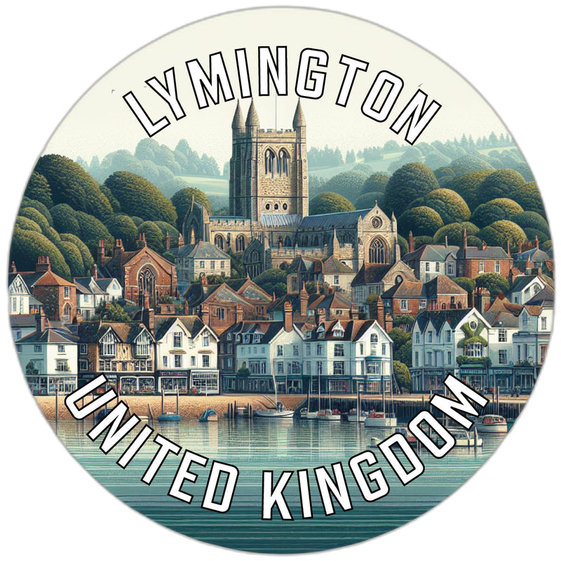 Lymington United Kingdom Souvenir Vinyl Decal Sticker 4-Inch