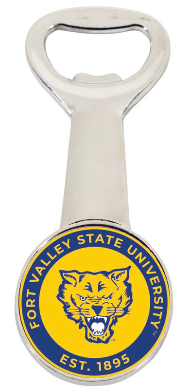Fort Valley State University Magnetic Bottle Opener Officially Licensed Collegiate Product 4-Pack