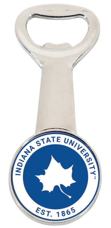 Indiana State University Magnetic Bottle Opener Officially Licensed Collegiate Product 4-Pack