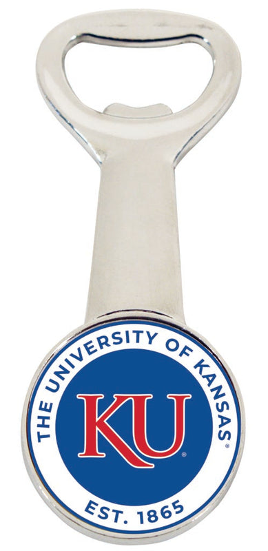 Kansas Jayhawks Magnetic Bottle Opener Officially Licensed Collegiate Product Single