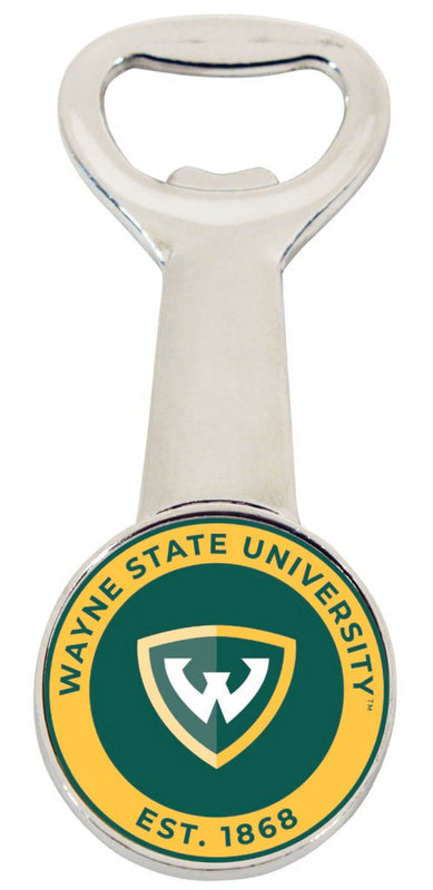 Wayne State Magnetic Bottle Opener Officially Licensed Collegiate Product 4-Pack