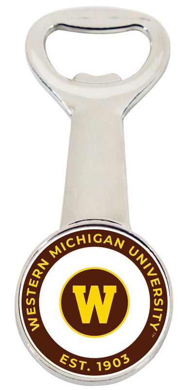 Western Michigan University Magnetic Bottle Opener Officially Licensed Collegiate Product Single
