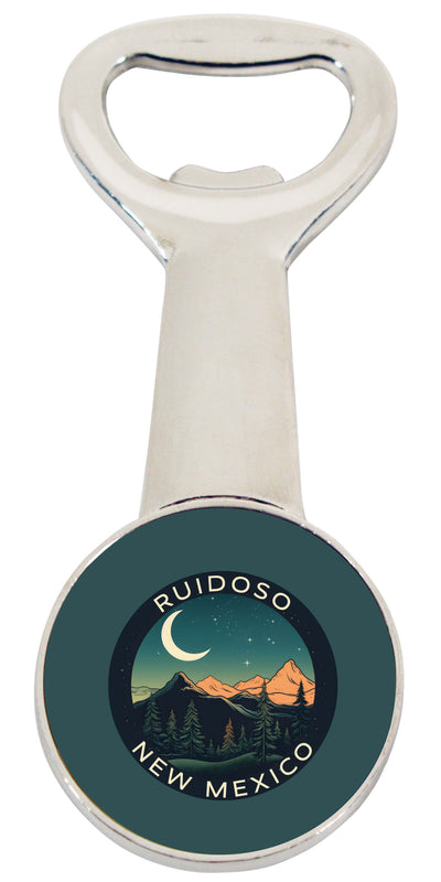 Ruidoso New Mexico Design A Souvenir Magnetic Bottle Opener 2-Pack
