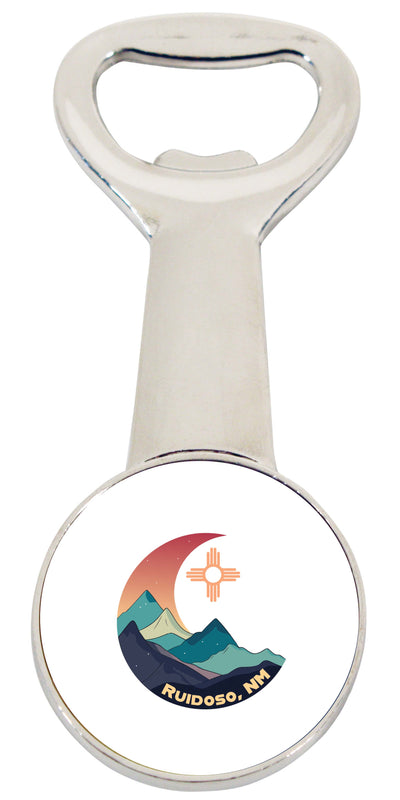 Ruidoso New Mexico Design C Souvenir Magnetic Bottle Opener Single