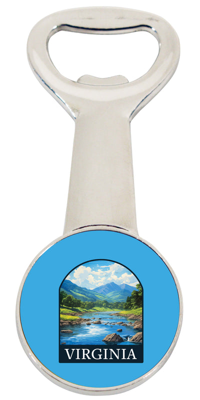 Virginia Design B Souvenir Magnetic Bottle Opener 2-Pack