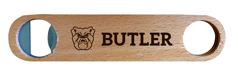 Butler Bulldogs NCAA Elegant Laser-Etched Wooden Bottle Opener - Collegiate Bar Accessory