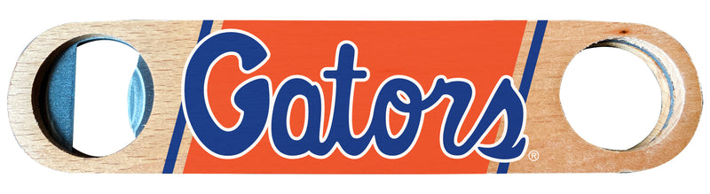Florida Gators Officially Licensed Wooden Bottle Opener with Full Color Design Single