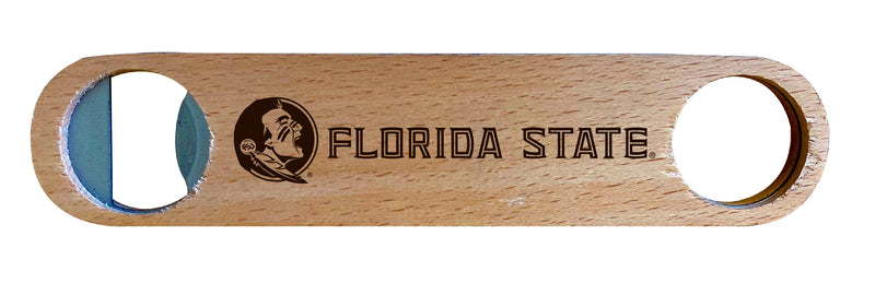 Florida State Seminoles NCAA Elegant Laser-Etched Wooden Bottle Opener - Collegiate Bar Accessory
