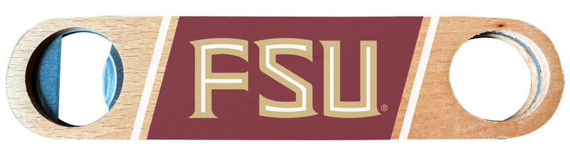 Florida State Seminoles Officially Licensed Wooden Bottle Opener with Full Color Design Single