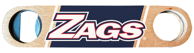 Gonzaga Bulldogs Officially Licensed Wooden Bottle Opener with Full Color Design Single