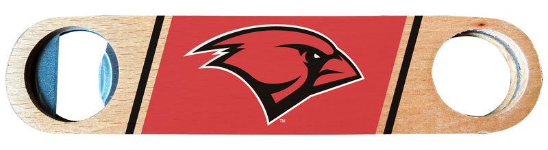Incarnate Word Cardinals Officially Licensed Wooden Bottle Opener with Full Color Design Single