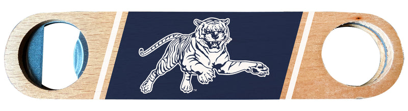Jackson State University Officially Licensed Wooden Bottle Opener with Full Color Design Single