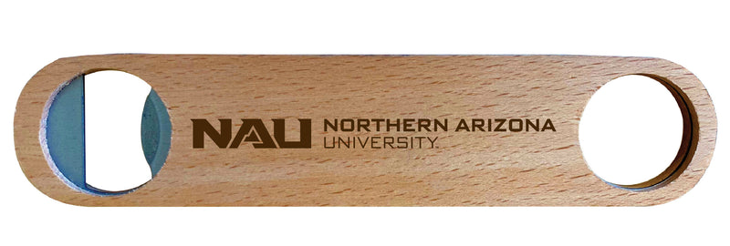 Northern Arizona University Engraved Wooden Bottle Opener Officially Licensed Collegiate Product Single