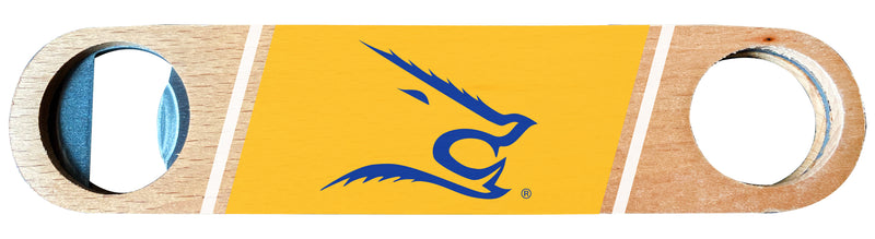 Texas A&M Kingsville Javelinas Officially Licensed Wooden Bottle Opener with Full Color Design Single