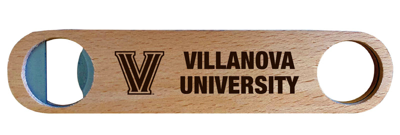 Villanova Wildcats NCAA Elegant Laser-Etched Wooden Bottle Opener - Collegiate Bar Accessory