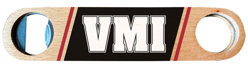 VMI Keydets Officially Licensed Wooden Bottle Opener with Full Color Design Single