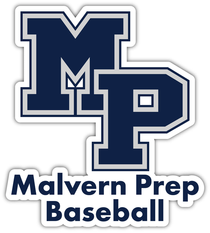 Malvern Prep Baseball Die Cut Magnet