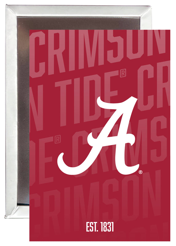 Alabama Crimson Tide 2x3" Fridge Magnet - Officially Licensed Collegiate Product 2-Pack