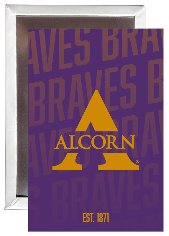 Alcorn State Braves 2x3" Fridge Magnet - Officially Licensed Collegiate Product Single
