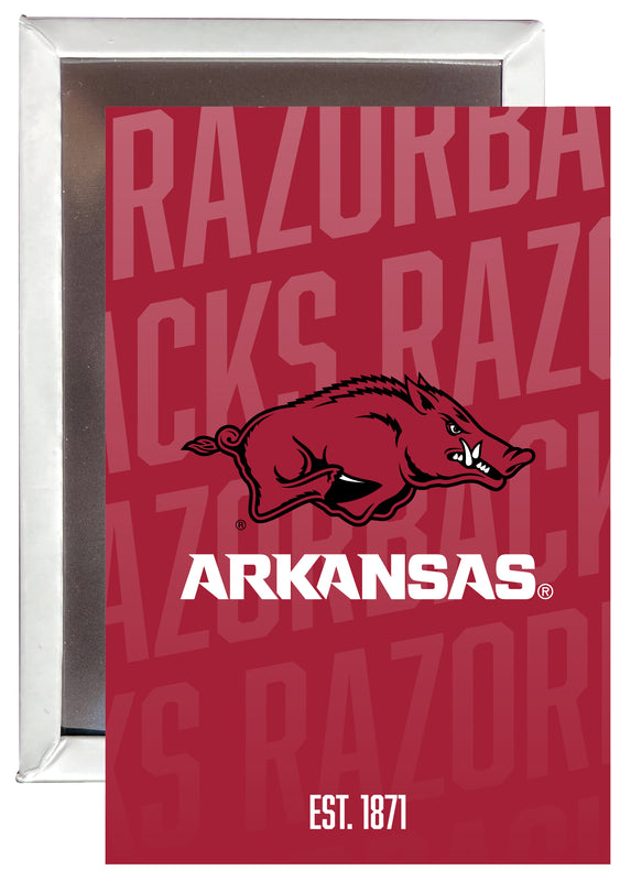 Arkansas Razorbacks 2x3" Fridge Magnet - Officially Licensed Collegiate Product 2-Pack