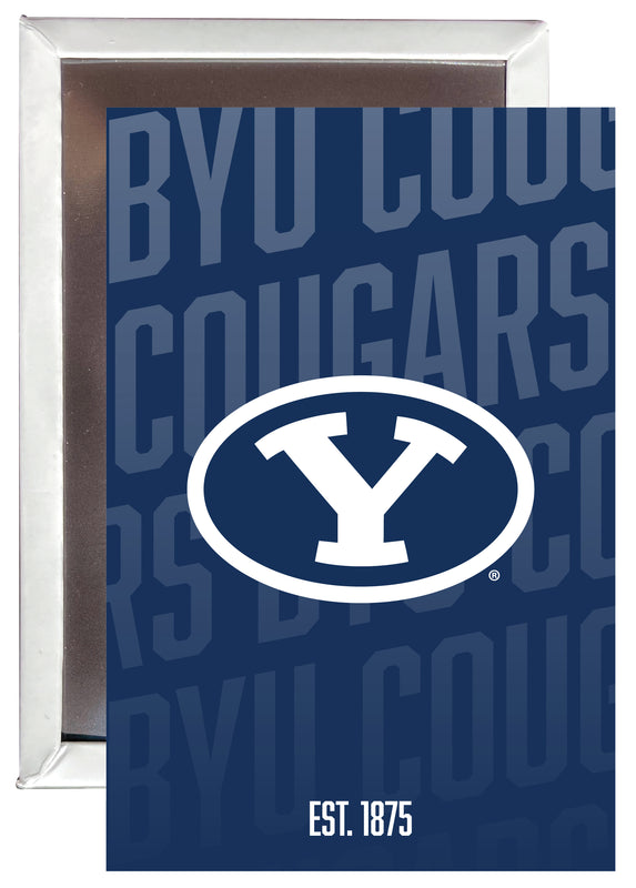 Brigham Young Cougars 2x3" Fridge Magnet - Officially Licensed Collegiate Product 2-Pack