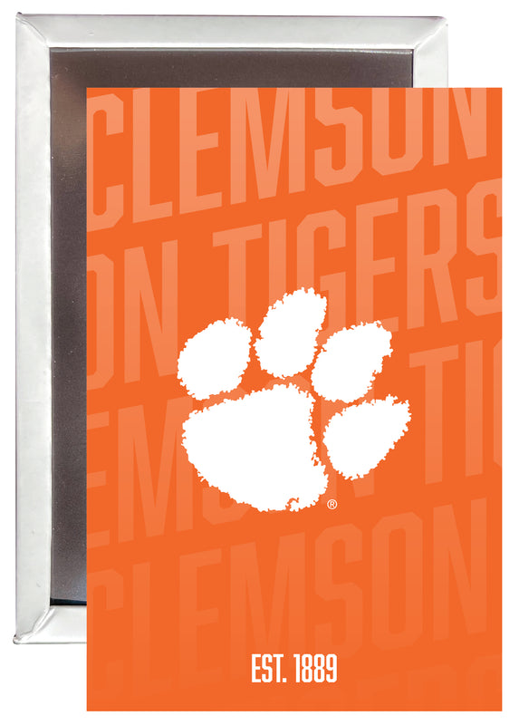 Clemson Tigers 2x3" Fridge Magnet - Officially Licensed Collegiate Product Single