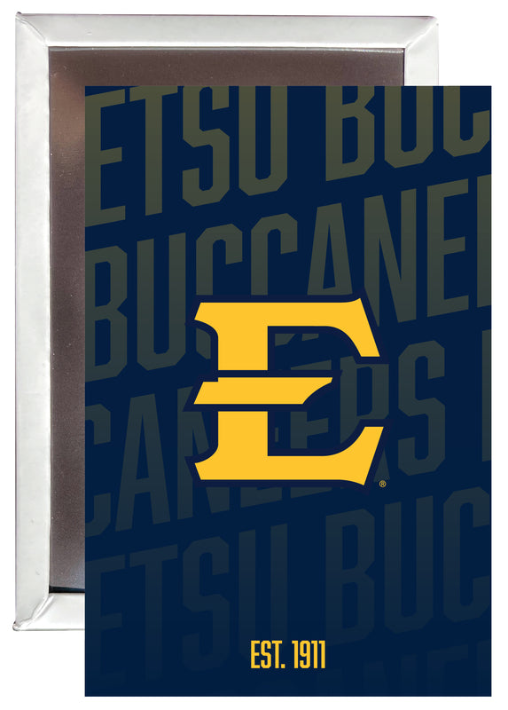 East Tennessee State University 2x3" Fridge Magnet - Officially Licensed Collegiate Product 4-Pack