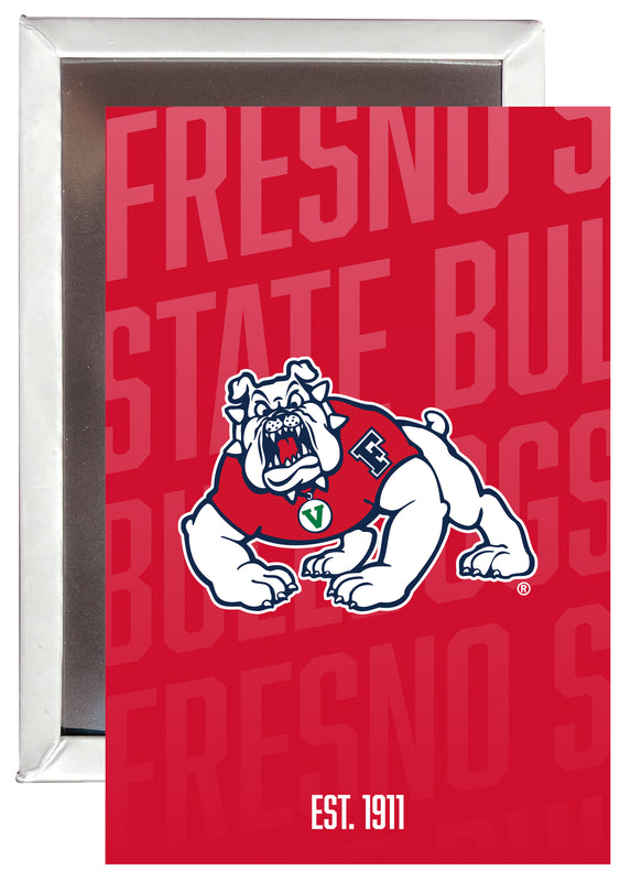 Fresno State Bulldogs 2x3" Fridge Magnet - Officially Licensed Collegiate Product Single