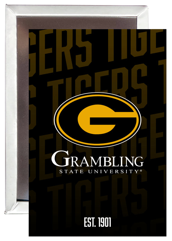 Grambling State Tigers 2x3" Fridge Magnet - Officially Licensed Collegiate Product 2-Pack