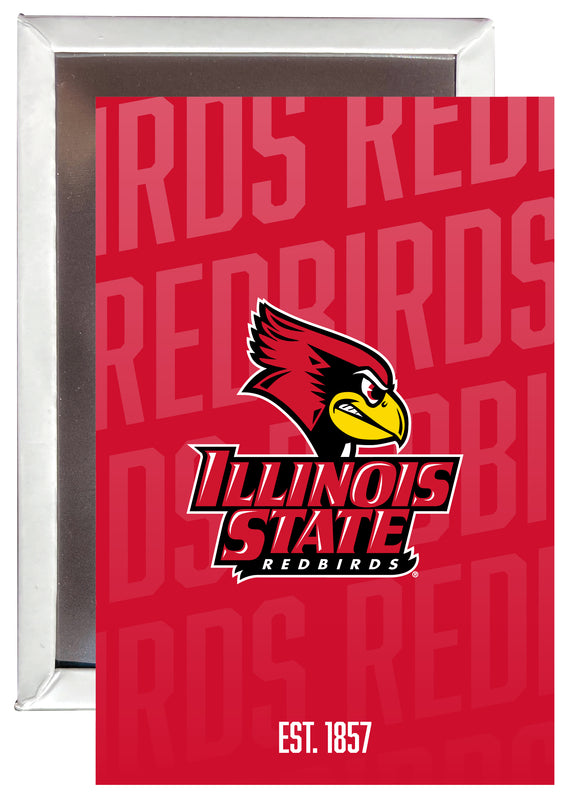 Illinois State Redbirds 2x3" Fridge Magnet - Officially Licensed Collegiate Product 4-Pack