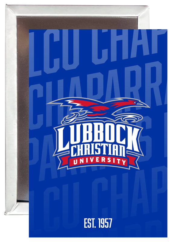 Lubbock Christian University Chaparral 2x3" Fridge Magnet - Officially Licensed Collegiate Product Single