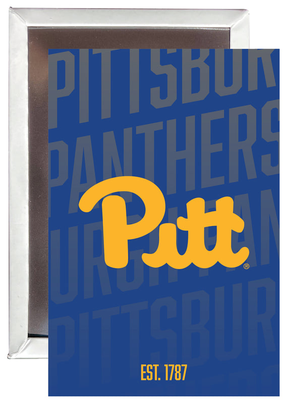 Pittsburgh Panthers 2x3" Fridge Magnet - Officially Licensed Collegiate Product Single