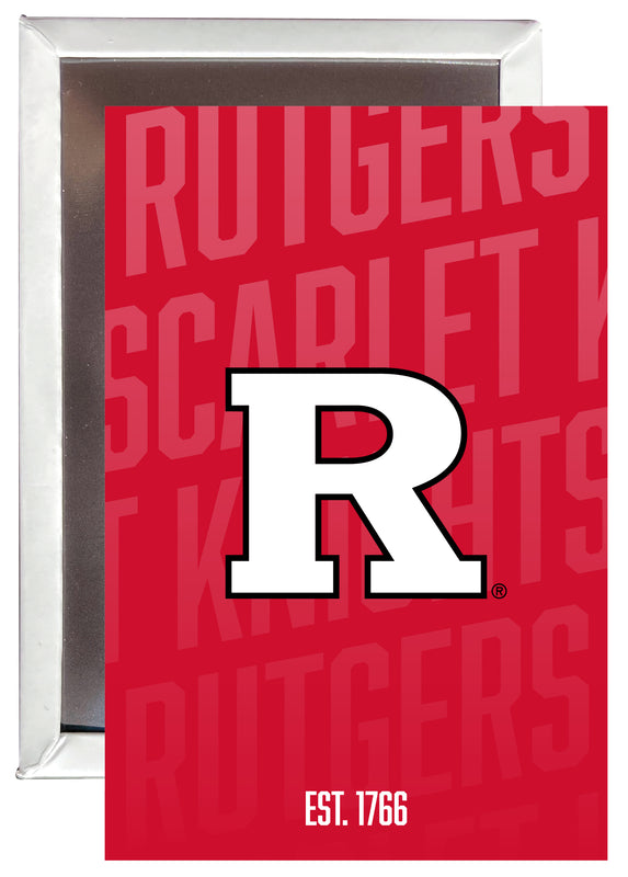 Rutgers Scarlet Knights 2x3" Fridge Magnet - Officially Licensed Collegiate Product 4-Pack