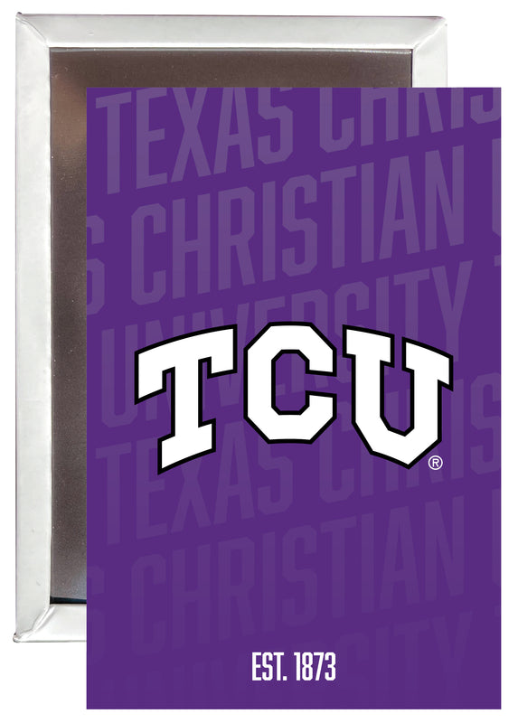 Texas Christian University 2x3" Fridge Magnet - Officially Licensed Collegiate Product 2-Pack