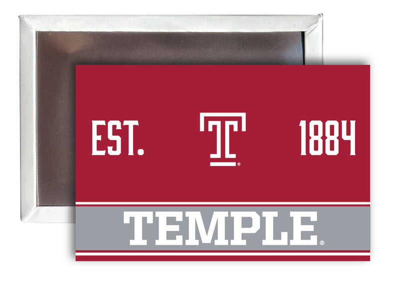 Temple University 2x3-Inch NCAA Vibrant Collegiate Fridge Magnet