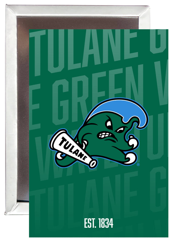 Tulane University Green Wave 2x3" Fridge Magnet - Officially Licensed Collegiate Product Single