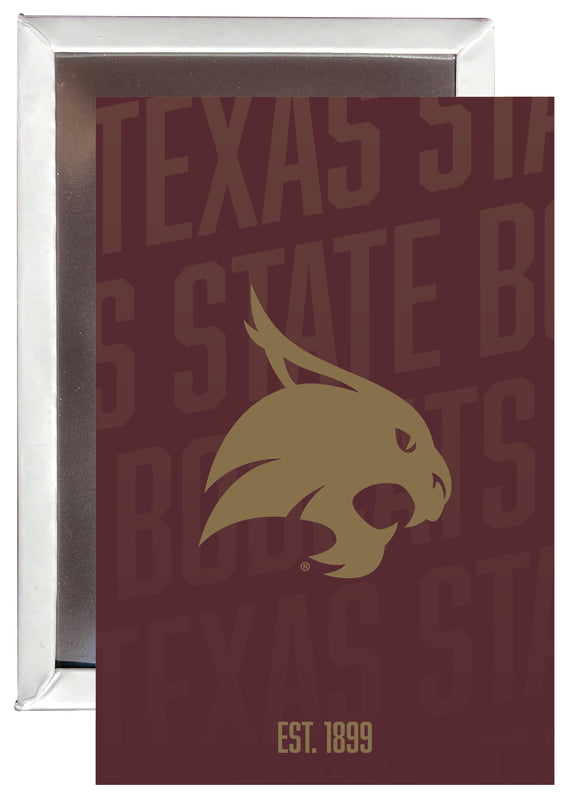 Texas State Bobcats 2x3" Fridge Magnet - Officially Licensed Collegiate Product 2-Pack