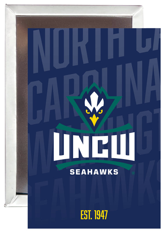 North Carolina Wilmington Seahawks 2x3" Fridge Magnet - Officially Licensed Collegiate Product Single