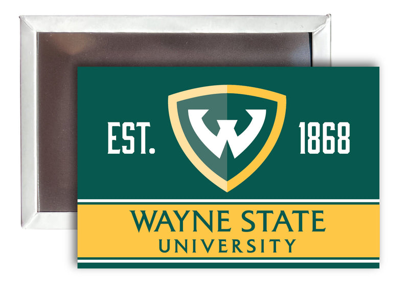 Wayne State 2x3-Inch NCAA Vibrant Collegiate Fridge Magnet
