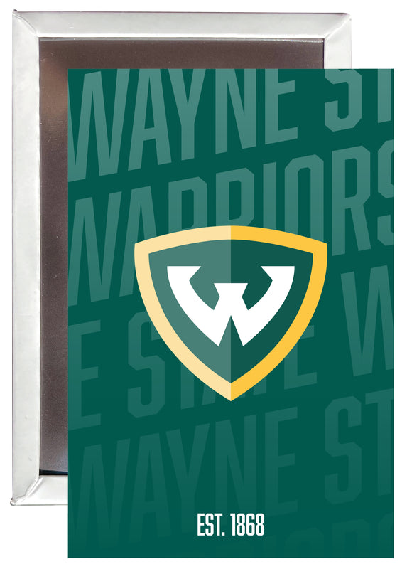 Wayne State 2x3" Fridge Magnet - Officially Licensed Collegiate Product Single