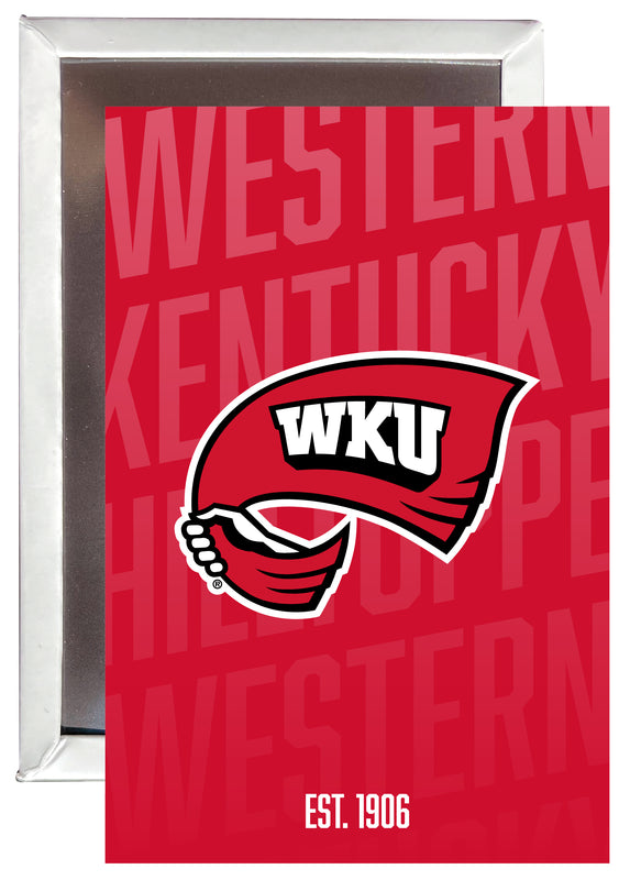 Western Kentucky Hilltoppers 2x3" Fridge Magnet - Officially Licensed Collegiate Product 4-Pack