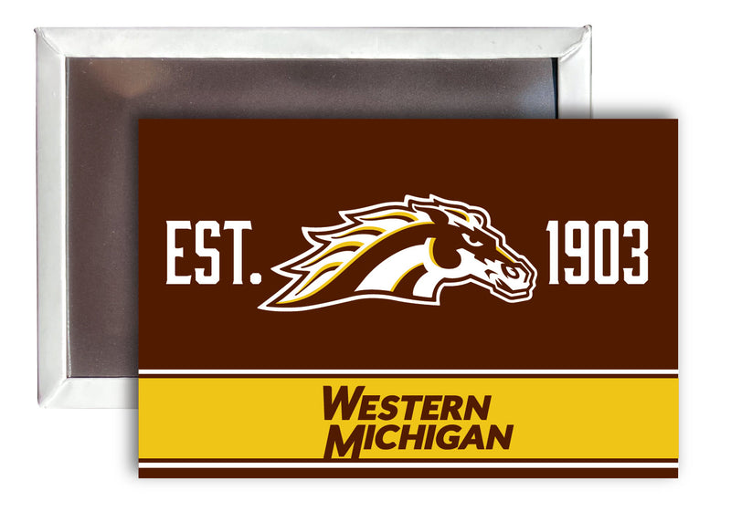 Western Michigan University 2x3-Inch NCAA Vibrant Collegiate Fridge Magnet