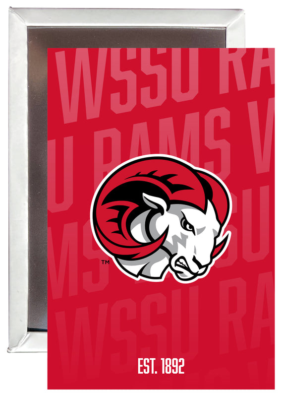 Winston-Salem State 2x3" Fridge Magnet - Officially Licensed Collegiate Product 2-Pack